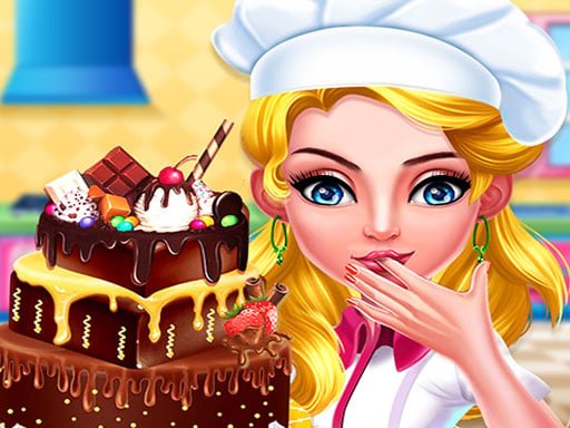 Festa de cozinhar bolo de chocolate