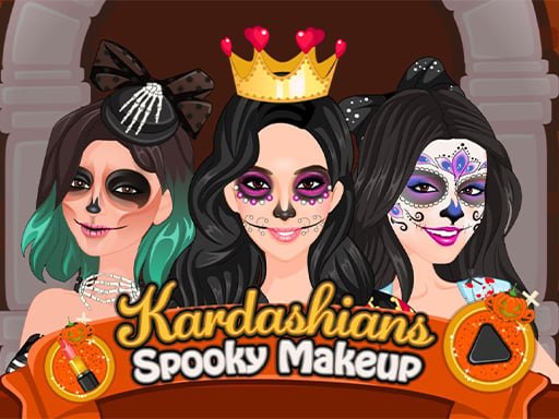 Maquiagem assustadora das Kardashians