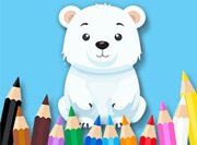 Coloring Book: Polar Bear
