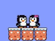 Quebra-cabeça do amor do pinguim