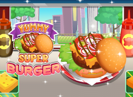 Delicioso Super Hambúrguer